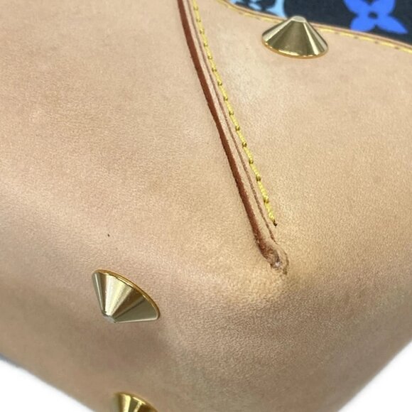 Auth LOUIS VUITTON Judy MM  Noir Monogram Multicolore Handbag - Picture 6 of 14